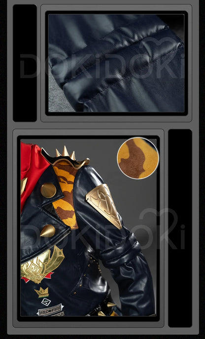 IN STOCK Lighter Cosplay Costume Game Zenless Zone Zero DokiDoki ZZZ Sons of Calydon Lighter Cosplay Arm Armor