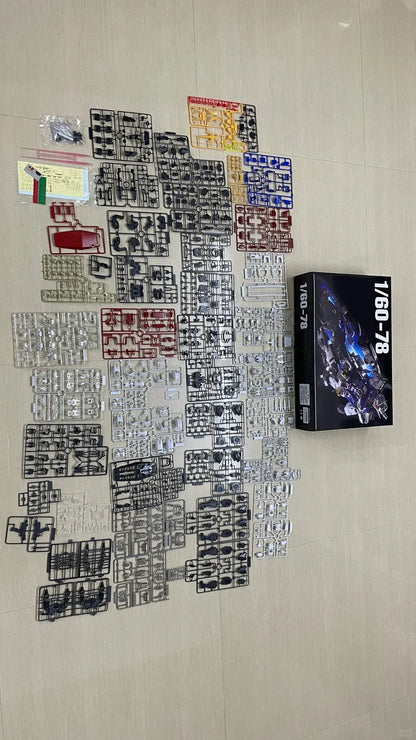 【In Stock】Daban Pgu 1/60 Rx-78-2 2.0 High-Precision Framework Assembly Action Figure Doll Model Kit Figures Collection Toy Gift