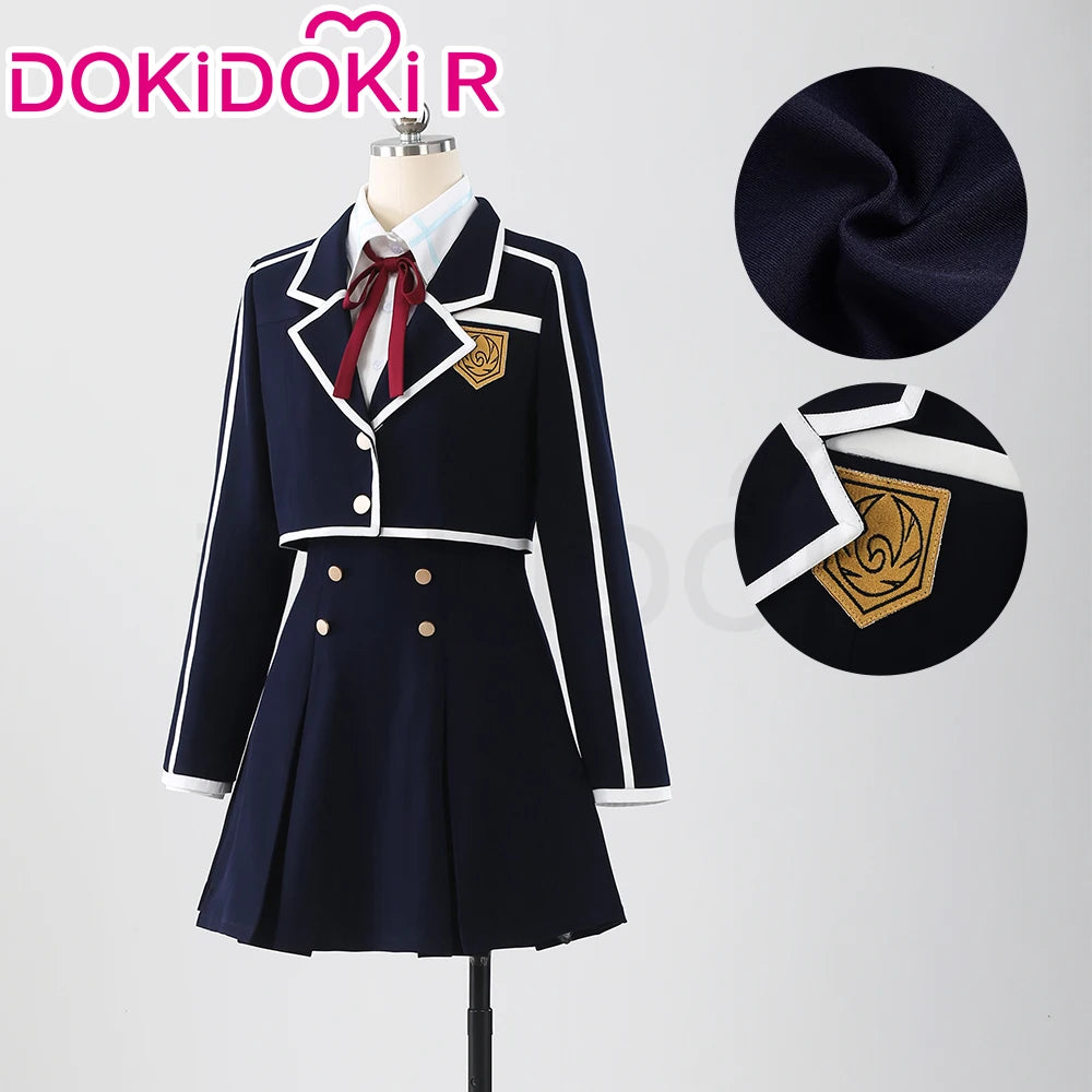 Kiriko Yuuki Asuna Cosplay Costume Anime Sword Art Online【XS-2XL】DokiDoki-R School Uniform Kiriko Cosplay