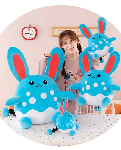 35/50/70CM Big Size Pokemon Azumarill Plushies Cartoon Anime Plush Pillow Soft Doll Kawaii Stuffed Plushie Give Gift To Children