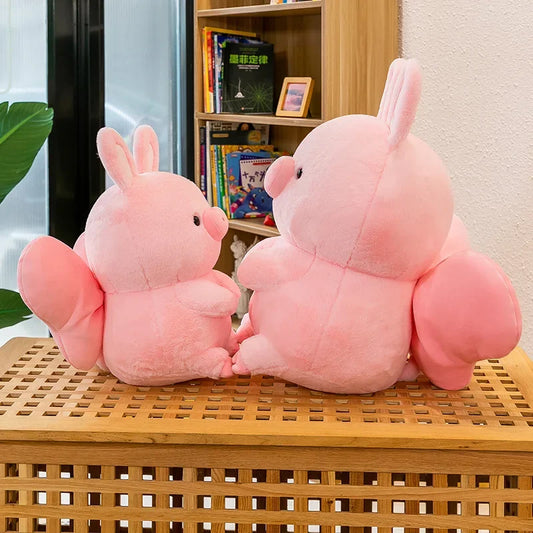 New 55cm Soft Kawaii Love Pink Pig Plush Pillow Stuffed Super Cute Round Pig High Quality Doll Gift for Childre Birthday Gift