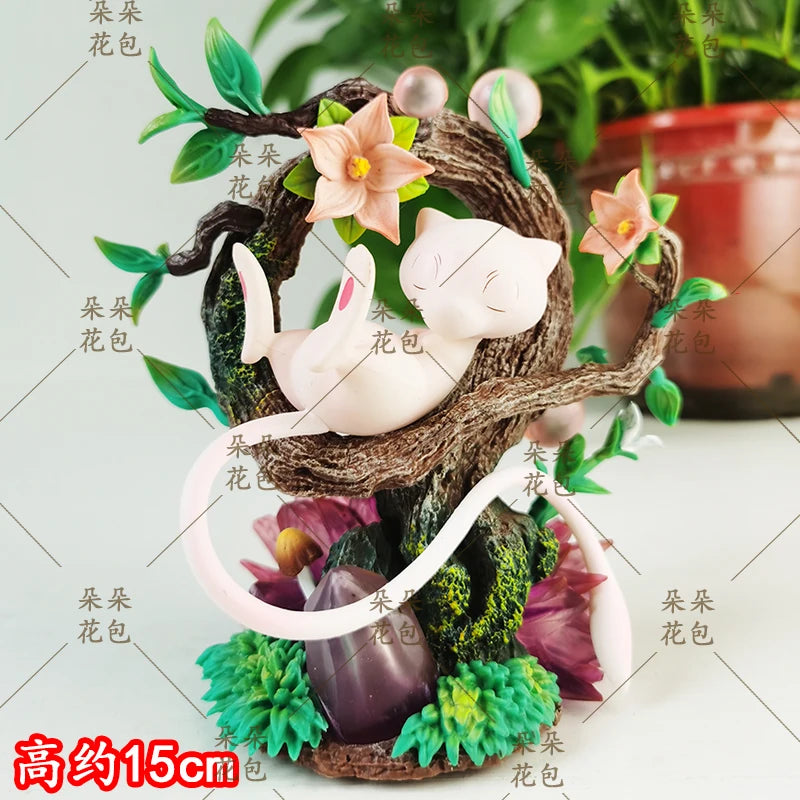 15cm Pocket Scene Sleepy Dream Pokemon Statuette Model Collectible Toy Gift Gk Sculpture Figure Anime Game Character Collectible