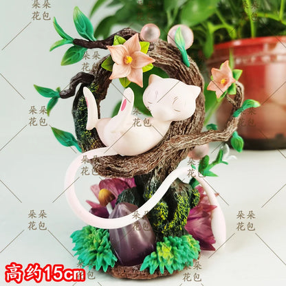 15cm Pocket Scene Sleepy Dream Pokemon Statuette Model Collectible Toy Gift Gk Sculpture Figure Anime Game Character Collectible