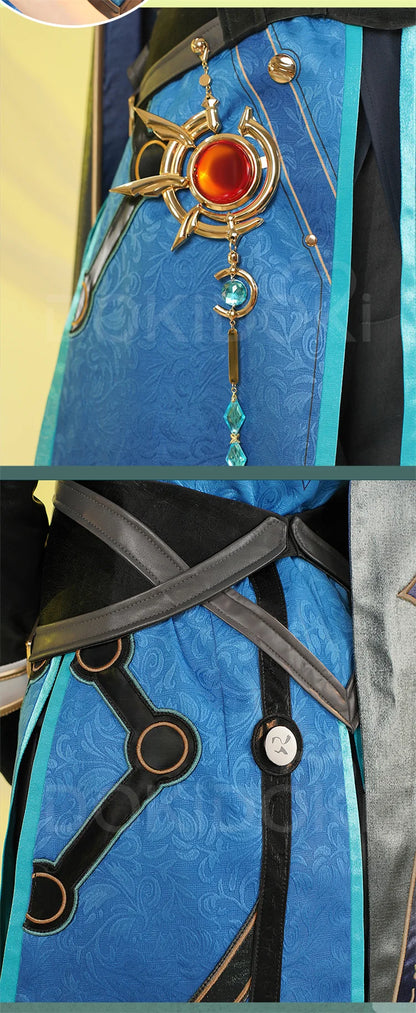 IN STOCK Anaxa Cosplay Costume Game Honkai: Star Rail【S-3XL】DokiDoki-R Halloween HSR Amphoreus Anaxa Costume Plus Size