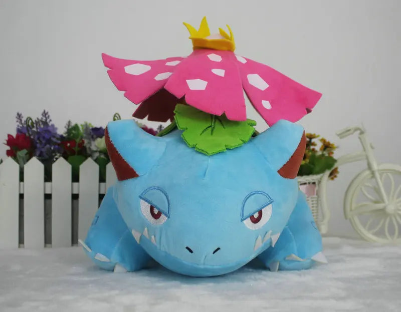 Pokemon Venusaur Plush Toy Cute Cartoon Doll Anime Soft Pokémon Soft Plushie Pillow Stuffed Home Decoration Gift for Children