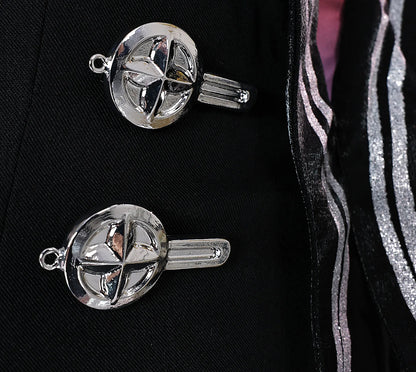 Honkai Star Rail Evernight March 7th Cosplay Costume Wig Dress Headwear Mysterious Foreign Guest Halloween Party for Women Girls