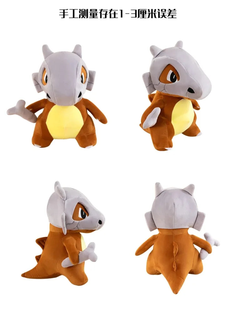 80cm Super Big Size Pokemon Cubone Anime Plush Stuffed Doll Plush Animal Comfortable Soft Doll Children Birthday Gift Anime Toy