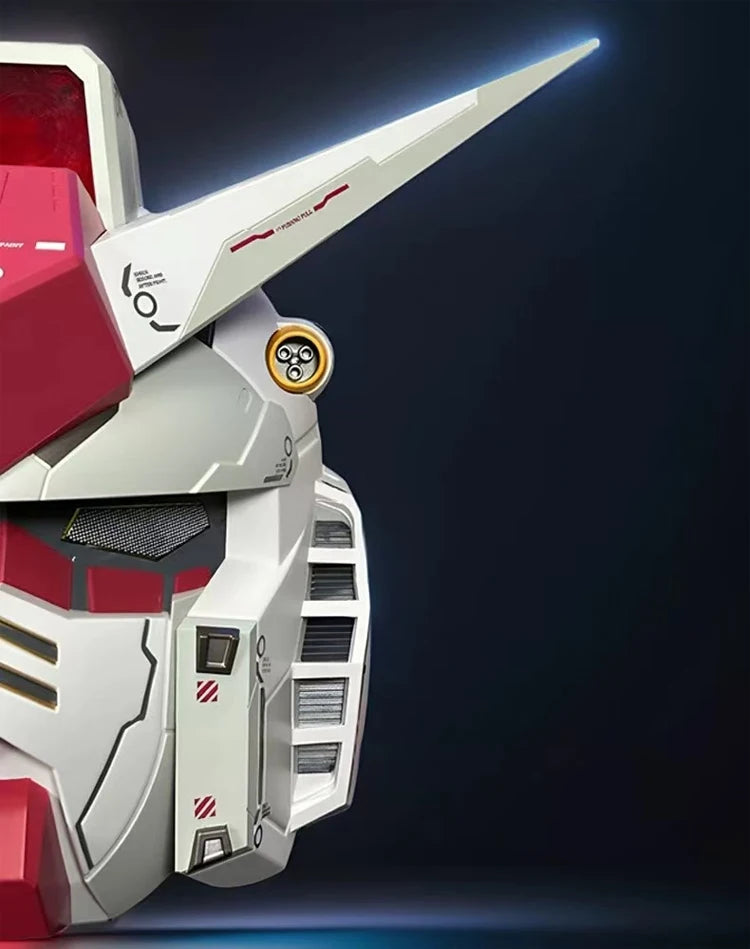 In Stock RX-78-2 Helmet Cosplay Msak Accessory Toy Action Figures Model LED Light-Up Collect Ornaments Gifts