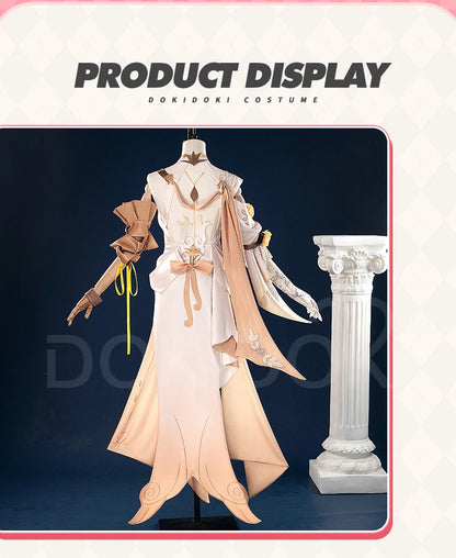IN STOCK Aglaea Cosplay Costume Game Honkai: Star Rail【XS-3XL】DokiDoki-N HSR Women Halloween Dress Amphoreus Aglaea Plus Size