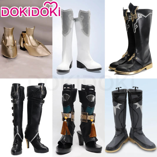 Dan Feng Hanya Feixiao Phainon Dan Heng Shoes Cosplay Game Honkai: Star Rail DokiDoki Imbibitor Lunae Shoes Flame Reaver Cosplay
