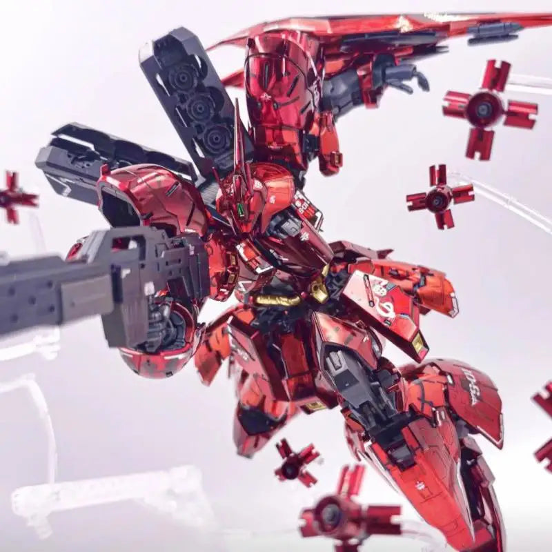 RG MSN-04 Sazab Series Mecha Warrior Action Figure Model Toy with Detachable Parts High Detail Collectible Gift