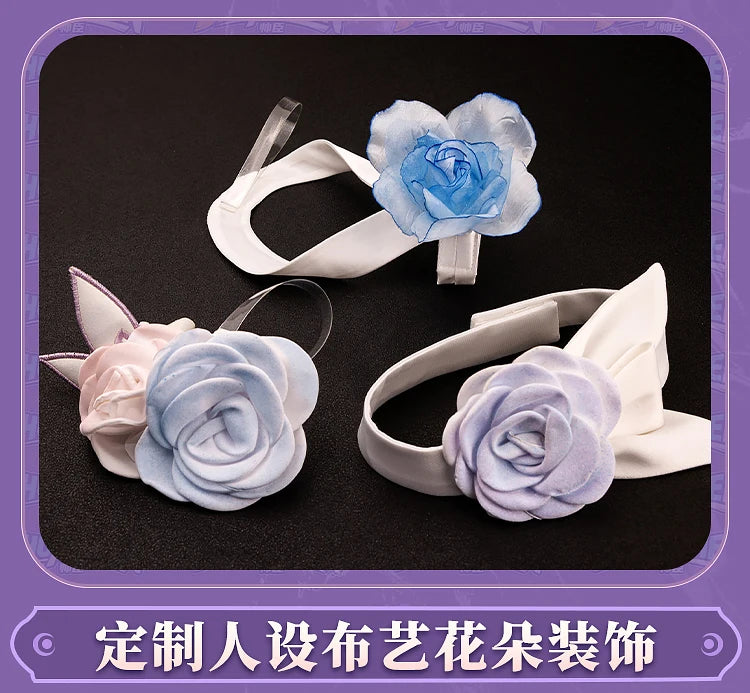 Honkai Star Rail Cyrene Cosplay Costume Wig Dress Headwear New Skin Outfit Elysia Amphoreus Halloween Party Women Girls Props