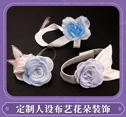 Honkai Star Rail Cyrene Cosplay Costume Wig Dress Headwear New Skin Outfit Elysia Amphoreus Halloween Party Women Girls Props