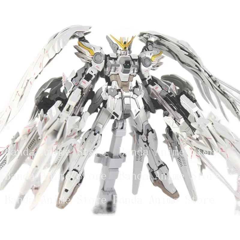 Daban 8827 MG 1/100 Wing Snow White Prelude Fix Model Kit XXXG-00YSW Assembly Action Figure Plastic Custom Toy