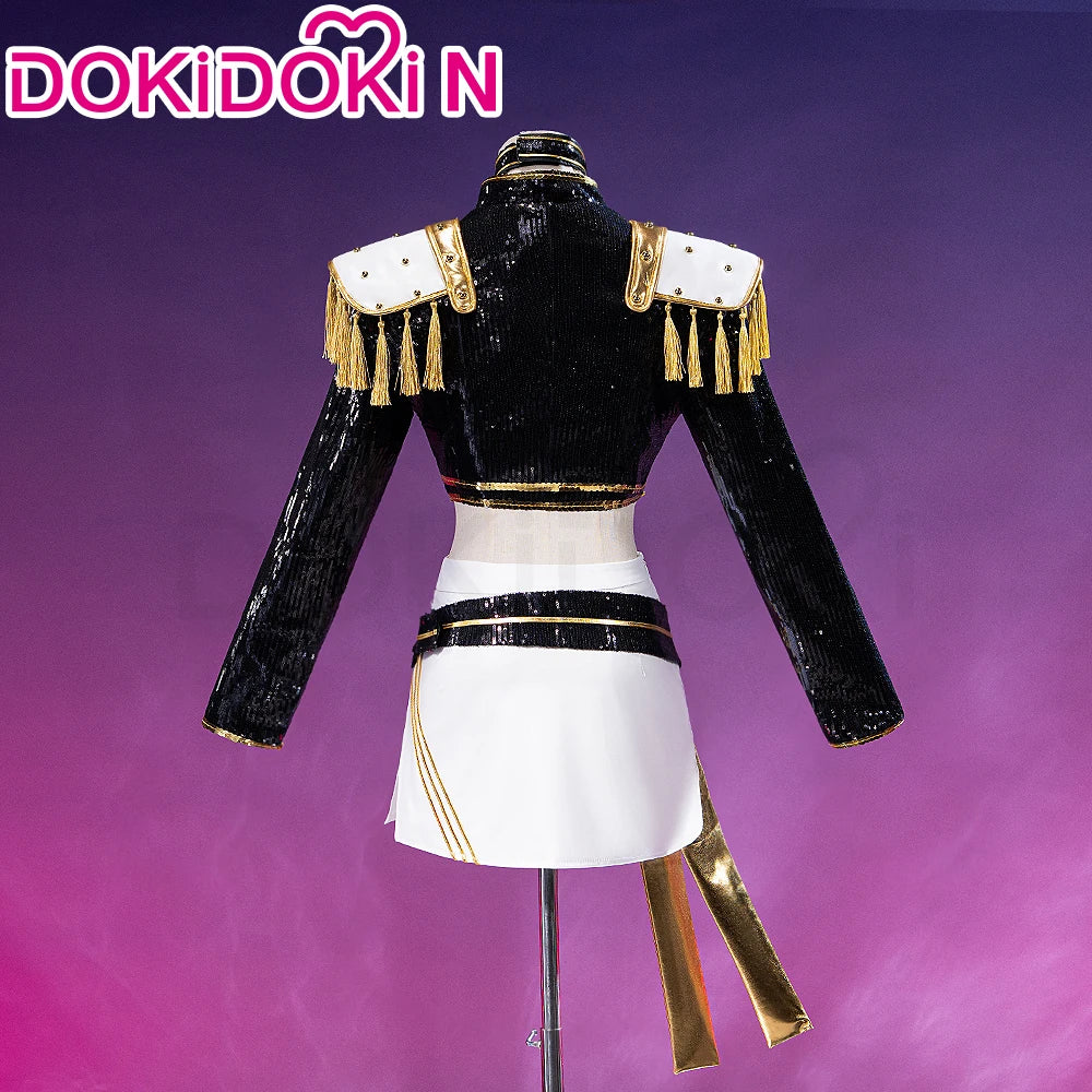 【Last Batch】IN STOCK Zoeyy Miraa Rumii Cosplay Costume【XS-3XL】DokiDoki-N Golden Costume Zoeyy Miraa Rumii Cosplay Plus Size