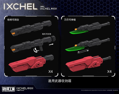 In Stock Mecha Core Industry IXCHEL MG 1/100 MOON Assembly Model Kit Toy Action Fiugures Robot Plastic Model Kits Gifts