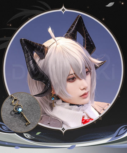 IN STOCK Zani Cosplay Costume Game Wuthering Waves DokiDoki-SR Women Costume Zani Cosplay Wig Metal Accessories Halloween