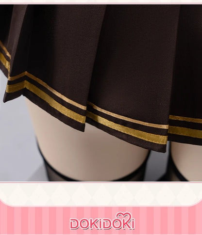 IN STOCK Bureido Cosplay Costume Game【S-3XL】DokiDoki-N Women Sexy White Dress Bureido Maid Costume Plus Size