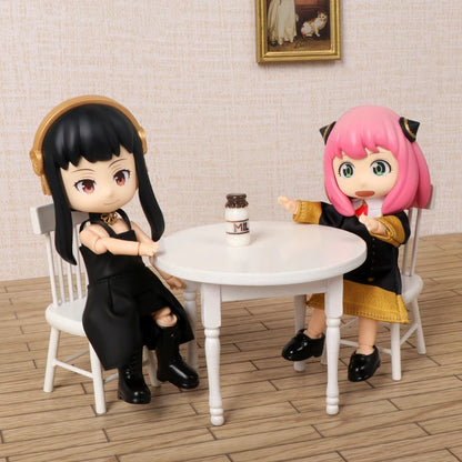 Anime Figure SPY×FAMILY Yor Forger Yor Briar PVC Action Figure Thorn Princess Cartoon Toys for Children 10cm Collector Ob11