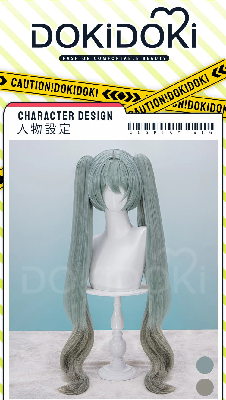 IN STOCK MIKUU Rabbit Hole Wig Cosplay DokiDoki Women Cute 100cm Hair Symphony 2025 Magical Miral Nightcord at 25 Free Wig Cap