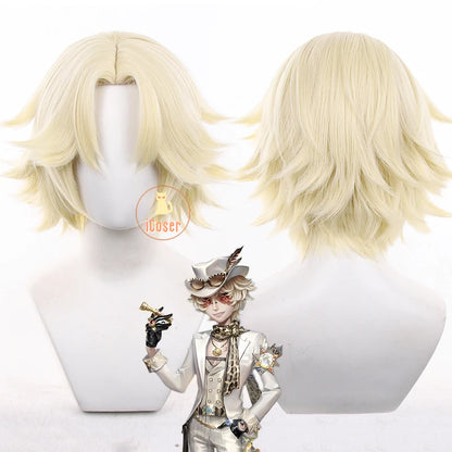 Identity V Prospector Cosplay Costume Norton Campbell Uniform Hat Glasses Gambler in The Spotlight Halloween Party for Women Men