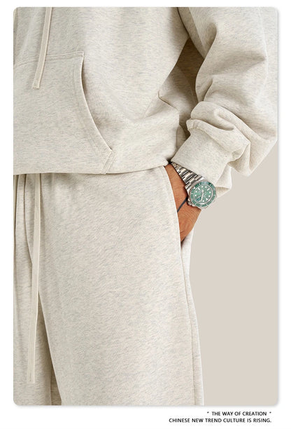 ZODF 2024 Autumn Winter Unisex Solid Sweatpants Heavyweight 440gsm Casual Loose Fit Sport Joggers HY0890