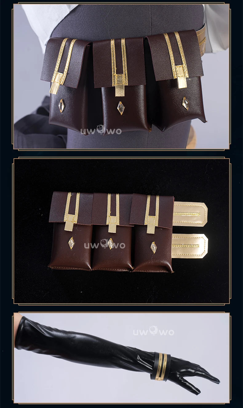 LAST BATCH UWOWO Caitlyn Cosplay Game LOL Caitlyn Arcane Commander Cosplay Costume With Cloak Hat Prop Halloween Costume