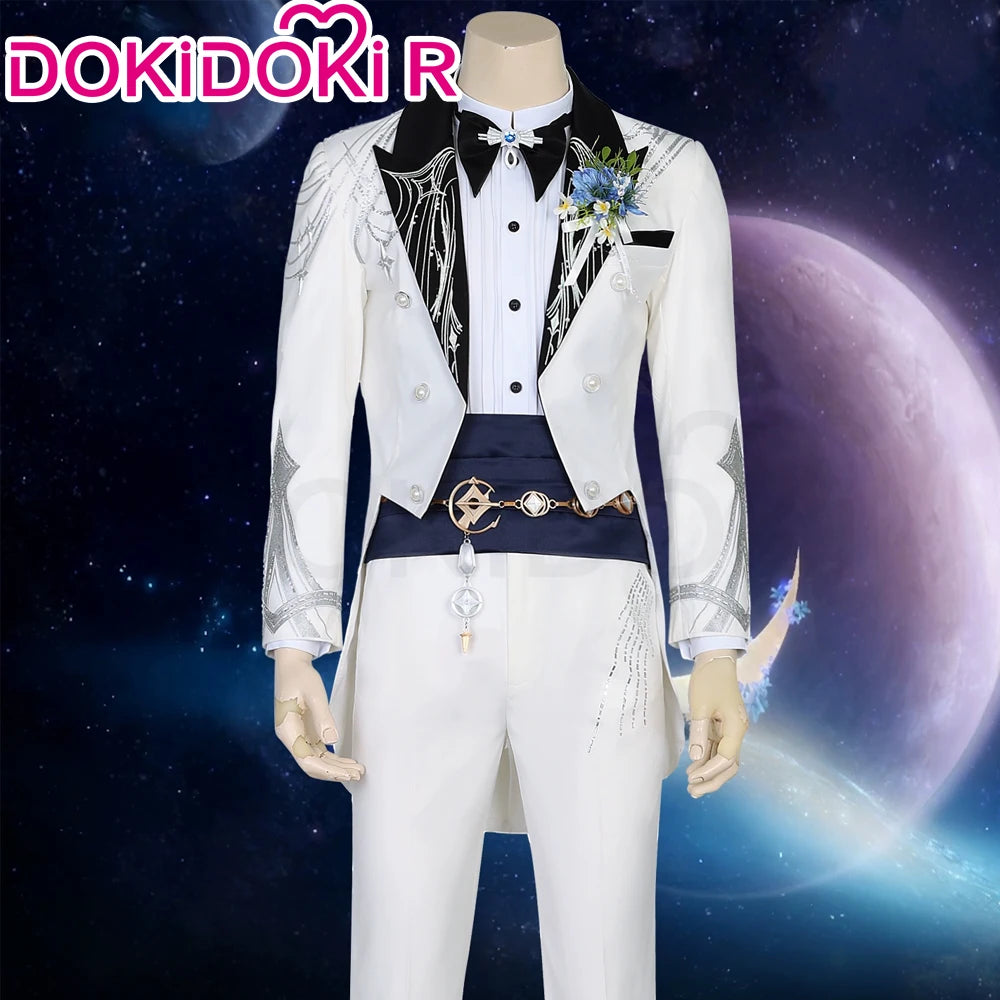 Sylus Rafayel Xavier Zayne Cosplay Costume Game Love and Deepspace【XS-2XL】DokiDoki-R Men Sylus Rafayel Wedding Suit Plus Size