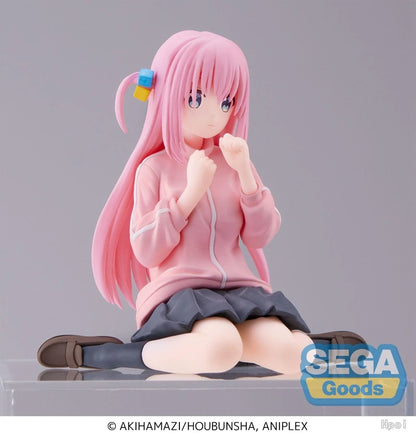 8cm Bocchi the Rock Hitori Gotoh Anime Figure Kawaii Sitting Melancholy Girl Action Figures PVC Adult Collection Model Doll Toys