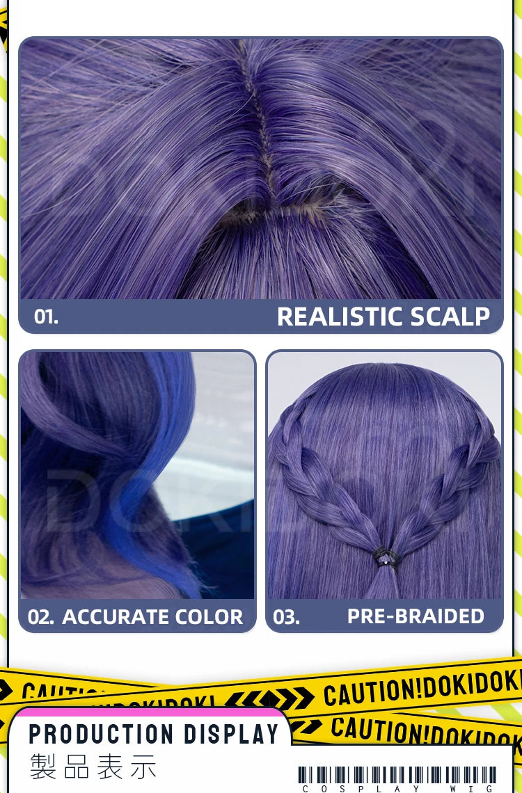 IN STOCK Lauma Aino Sandrone Wig Game Genshin Impact Cosplay Wig DokiDoki Nod-Krai Women Long Hair Free Wig Cap Halloween
