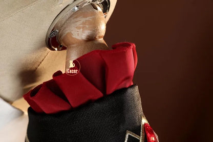 Genshin Impact Sandrone Cosplay Costume Wig Marionette Dress Headwear Eleven Fatui Harbingers Halloween Women Girls Role Play