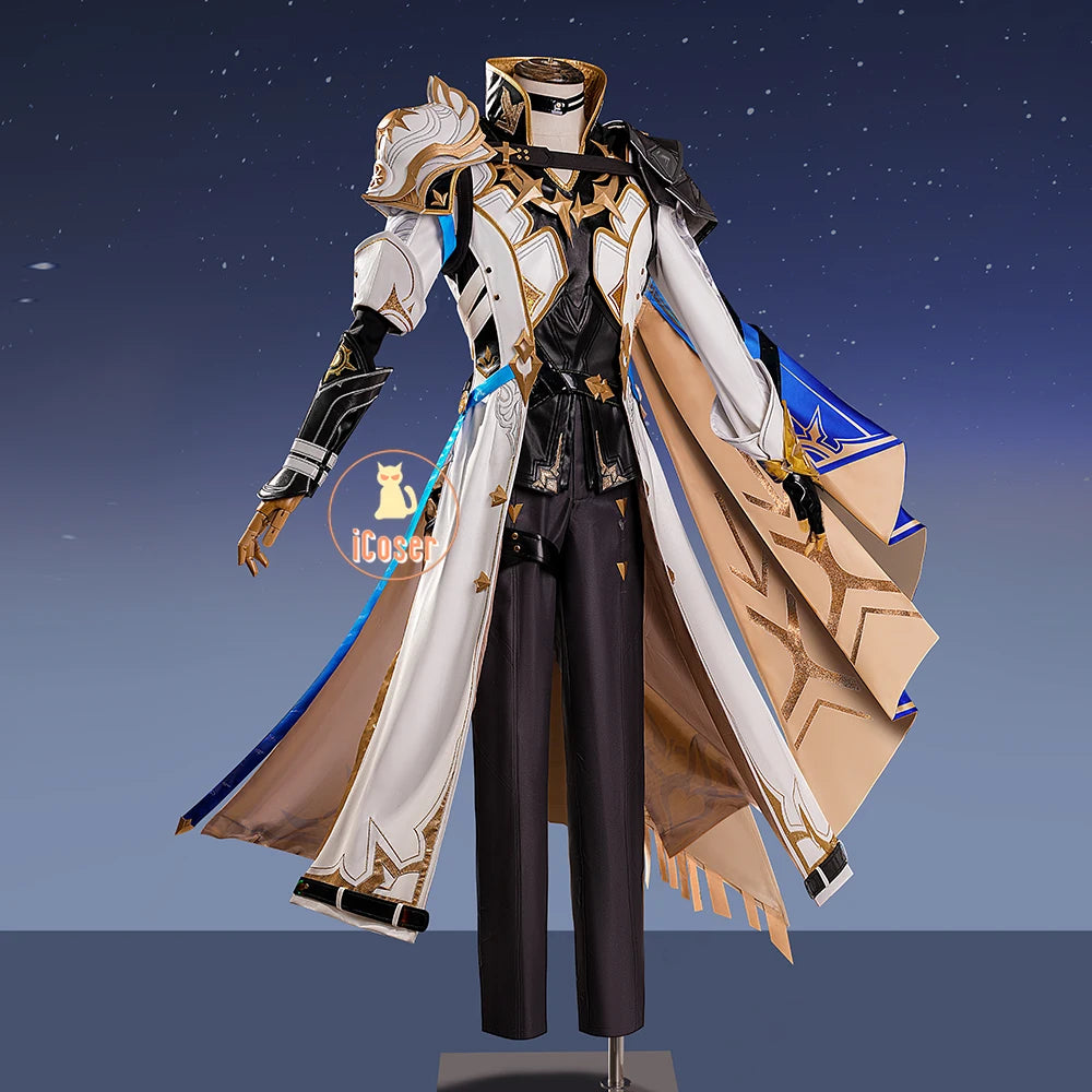 Honkai Star Rail Phainon Cosplay Costume Wig Uniform Amphoreus The Eternal Land Halloween Party for Women Men Carnival Cos Props