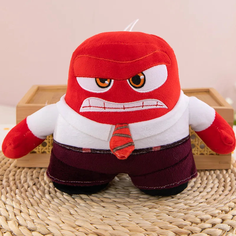 New Inside Out 2 Plush Anxiety Doll Cute Joy Fear Anger Disgust Sadness Riley Plushish Toys Collection Model Toy Birthday Gift