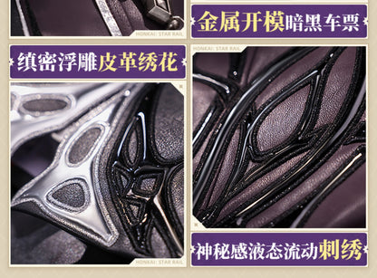 Honkai Star Rail Evernight March 7th Cosplay Costume Wig Dress Headwear Mysterious Foreign Guest Amphoreus Halloween Party Women