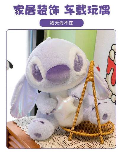 80CM Large Big Size Disney Stitch Cartoon Anime Plush Stuffed Doll Room Decoration Children Pillow Cute Peluche Ornaments Gifts