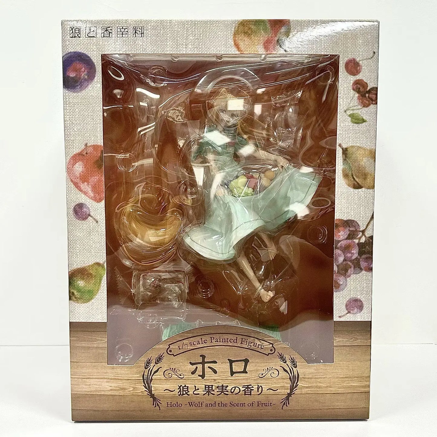 Spice And Wolf Holo The Wise Wolf 7th Generation Figure Fragrant Fruit Theme Collectible Model Doll Decorative Ornament Statue