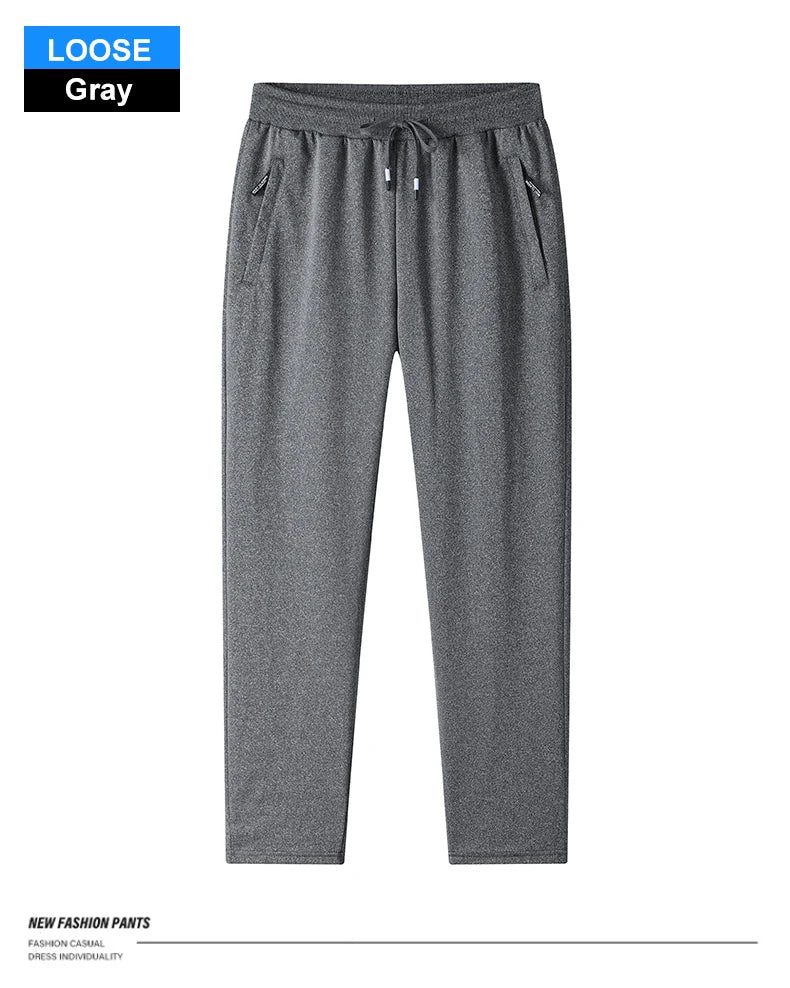 Chrlck Men’s Tight Sweatpants Straight Jogging Pants Casual Sport Running Trousers Spring Summer