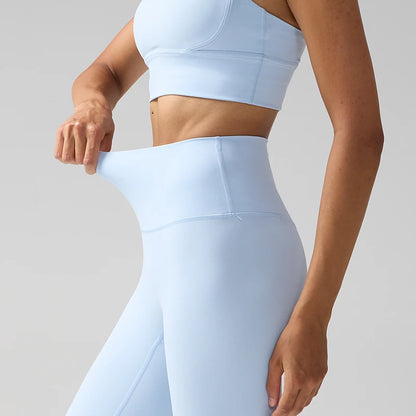 High Waist Naked Feeling Leggings for Women – Fitness Running Yoga Gym and Casual Workout Tight Pants