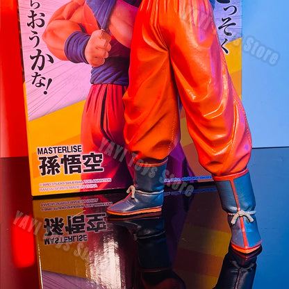 27cm Anime Dragon Ball Z Goku Figure Goku with Scouter Figurine  PVC Statue Action Figures Collection Model Toys Gifts