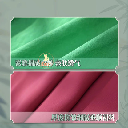 Maomao Cosplay Costume Wig Anime The Apothecary Diaries Green Outfit Dress Headwear Kusuriya No Hitorigoto Halloween for Women