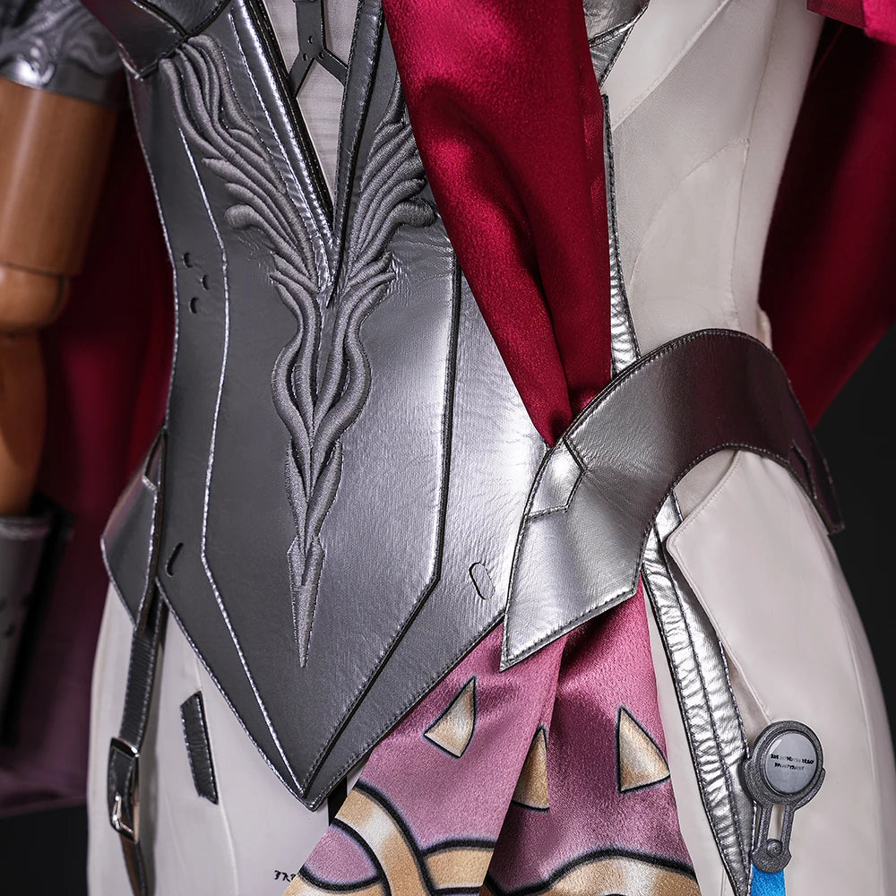 Wuthering Waves Lupa Cosplay Costume Wig Bodysuit Cloak Earrings Tail Headwear Leggings Halloween Party for Women Girls iCoser