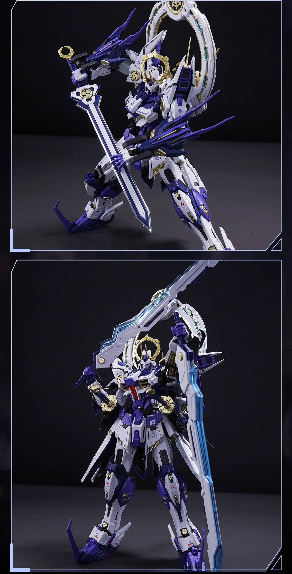 1/100 CANG-TOYS World God Battle SUSANOO Fully Poseable Mecha Warrior Action Figure Assembly Model Gift