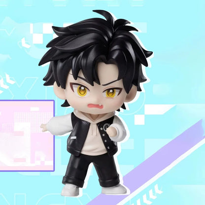 Link Click Season 2 Back In Time Series Cartoon Lu Guang Chen Xiaoshi Li Tianchen Li Tianxi Qiao Ling Figure Model Toy Kids Gift