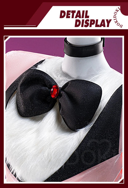 IN STOCK Angel Cosplay Costume Anime Cosplay【S-3XL】DokiDoki-SR Women Pink Uniform Angel Demon Cosplay Wig Plus Size Halloween