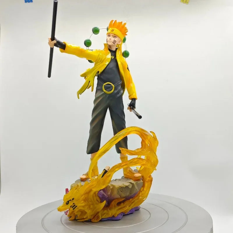 Popular Anime Naruto Shippuden Uchiha Madara Figurine Uchiha Sasuke Action Figures PVC Statue Collection Model Decoration Toys