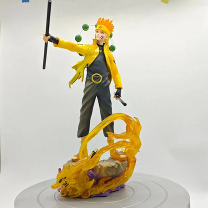 Popular Anime Naruto Shippuden Uchiha Madara Figurine Uchiha Sasuke Action Figures PVC Statue Collection Model Decoration Toys