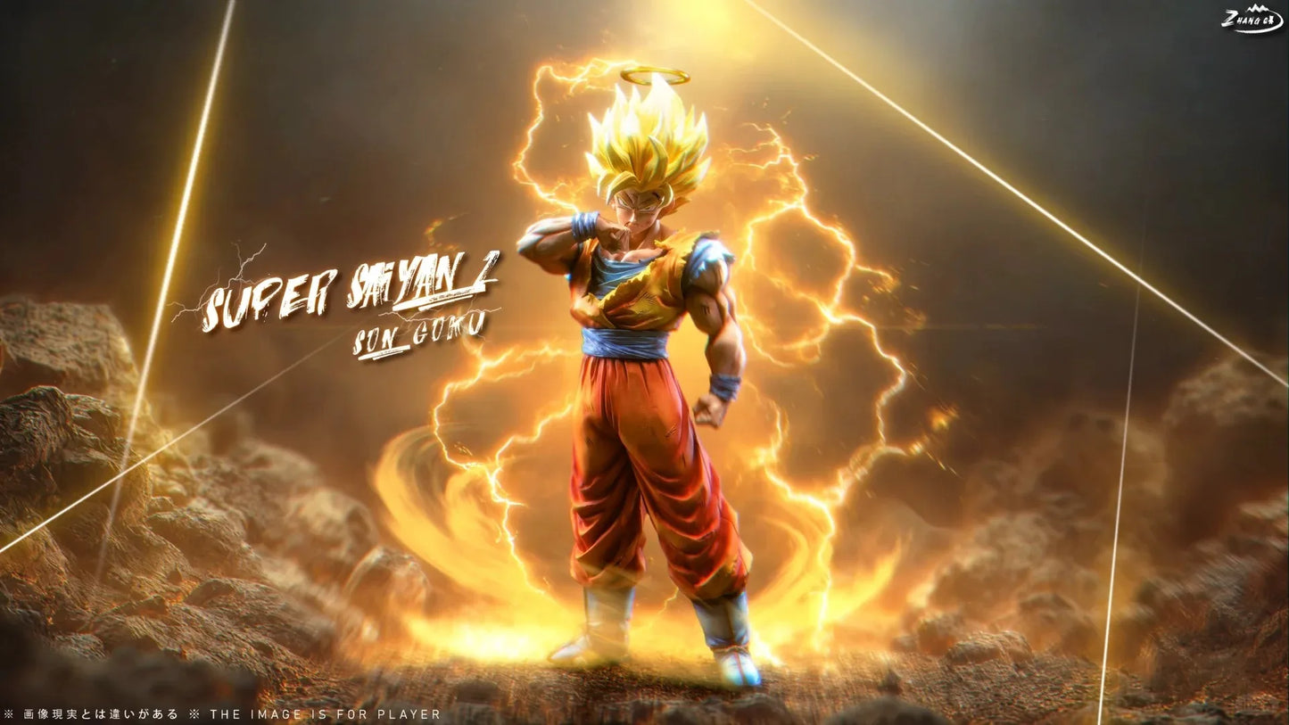 Bandai Dragon Ball Super Saiyan 2 Son Goku 30cm PVC Model