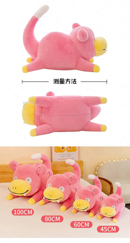 45/60/80CM Big Size Pokemon Slowpoke Plushies Cartoon Anime Plush Soft Doll Pillow Kawaii Stuffed Plushie Give Gift To Children