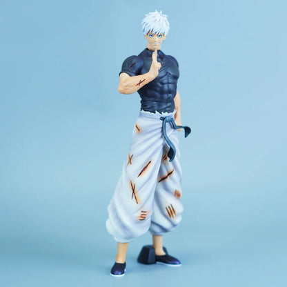 23.5cm Anime Jujutsu Kaisen Gojo Satoru PVC Action Figure Statue Desktop Ornament Model Toy Gift