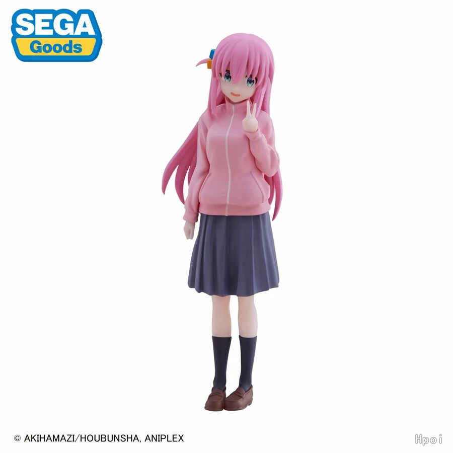 16cm BOCCHI THE ROCK! Anime Figure Gotoh Hitori Action Figure Guitarist Girl Figure Desktop×Decorate Collections Model Doll Toys